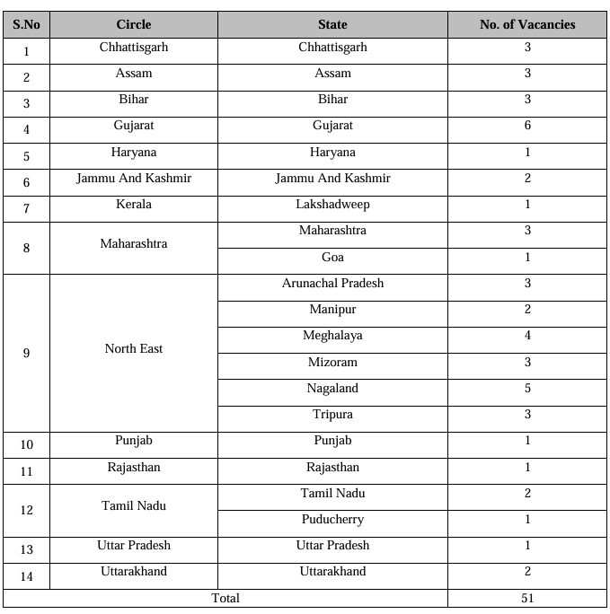 india post executive recruitment 2025