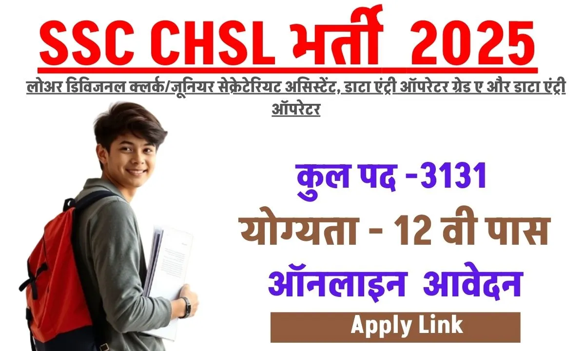 SSC CHSL Vacancy 2025