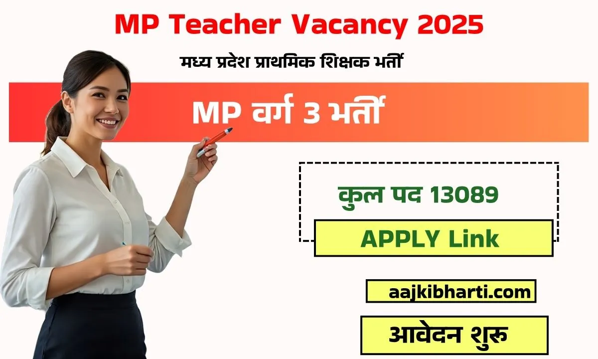 MP Teacher Vacancy 2025
