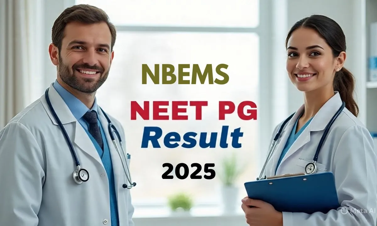 NEET PG Result 2025